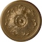 Ekena Millwork Legacy Acanthus Ceiling Medallion (Fits Canopies up to 3 1/2"), 12 3/4"OD x 7/8"P, Pale Gold CM12LEPAS - alternate 1